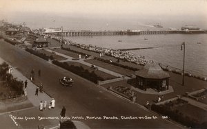 Blick vom Beaumont Hall Hotel, Marine Parade, Clacton-on-Sea, ca. 1925 von Unbekannt
