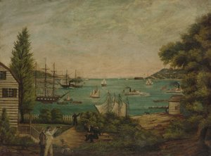 Ansicht von Staten Island, ca. 1855