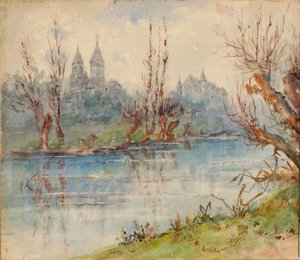 Ansicht der Kathedrale und Paläste, n.d. von Unbekannt