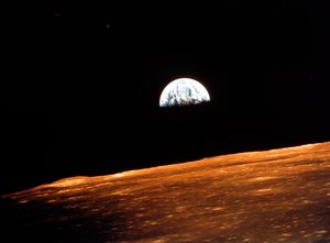 Ansicht der Erde vom Apollo 10 im Mondorbit, 1969 von Unbekannt