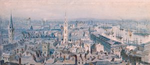 Ansicht von London von Unbekannt