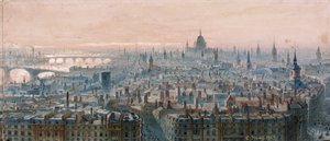 Ansicht von London von Unbekannt