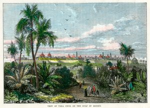 Blick auf Vera Cruz, am Golf von Mexiko, Mexiko