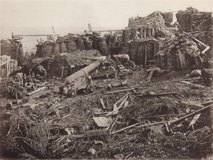 Ansicht des 3. Bastions in Sewastopol, 1856