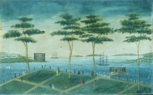 Ansicht der Battery, New York von Unbekannt