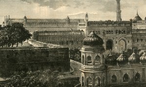 Ansicht des Großen Imambara, Lucknow, 1890