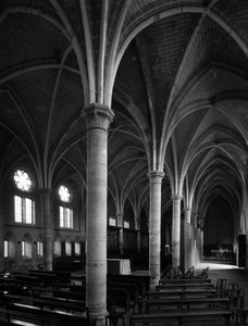 Ansicht der alten Zisterzienserabtei Notre Dame d