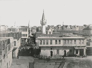 Ansicht der Altstadt, Suez, Ägypten, 1895 von Unbekannt