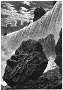 Blick auf die Niagarafälle, 1877