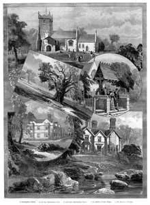 Ansichten von Sandringham, Norfolk, 1887