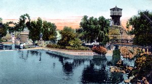 Villa Dolores, Lago Azul, Montevideo, Uruguay, um 1900 von Unbekannt