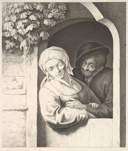 Dorfmädchen, 1610-85 von Unbekannt