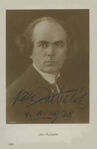 Geiger und Komponist Jan Kubelik 1880-1940, 1928 von Unbekannt