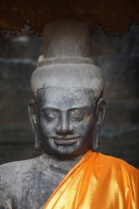 Vishnu-Statue, Angkor Wat, Siem Reap, Kambodscha