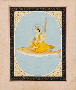 Vishnu als Fisch-Avatar, Matsya