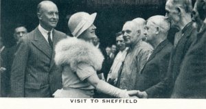 Besuch in Sheffield, 1934-1937