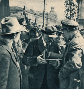 Wladimir Iljitsch Lenin, russischer Bolschewikenführer, 1. März 1920