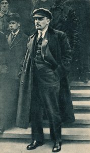 Wladimir Iljitsch Lenin, russischer bolschewistischer Führer, Moskau, Russland, 1. Mai 1919 von Unbekannt