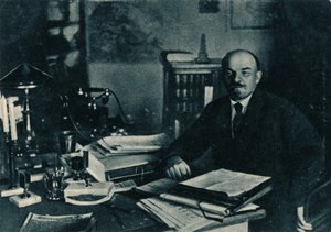 Wladimir Iljitsch Lenin, russischer Bolschewikenführer, Moskau, Russland, 7. Oktober 1922 von Unbekannt
