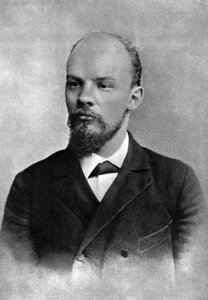 Wladimir Uljanow Lenin, russischer bolschewistischer Revolutionär, St. Petersburg, Russland