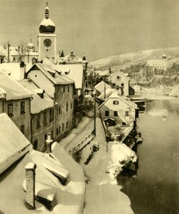 Waidhofen an der Ybbs, Niederösterreich, um 1935