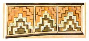 Wanddekoration im Stylos-Kloster, Türkei, 1928 von Unbekannt