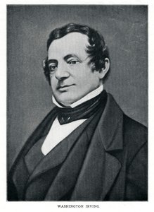 Washington Irving, amerikanischer Autor, 20. Jahrhundert von Unbekannt