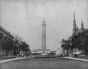 Washington-Denkmal, Baltimore, ca. 1897