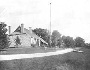 Washingtons Hauptquartier, Newburgh, Bundesstaat New York, USA, ca. 1900