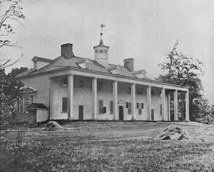 Washingtons Heim, Mount Vernon, Virginia, ca. 1897