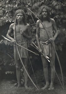 Wedda mit Bogen und Pfeilen, 1926
