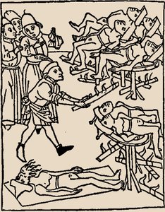 Brunnenvergiftung: Folter der Juden, 1475