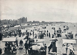 Weston-Super-Mare - Eine Sommerszene am Strand, 1895