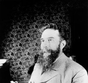 Wilhelm Conrad Röntgen, deutscher Physiker, ca. 1900 von Unbekannt