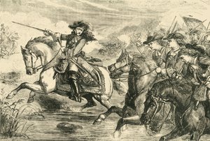 Wilhelm III. In der Schlacht am Boyne, 1690, 1890