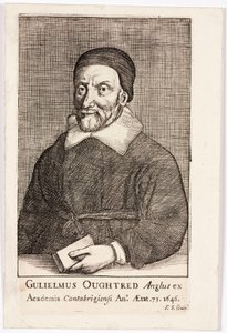 William Oughtred, englischer Mathematiker von Unbekannt
