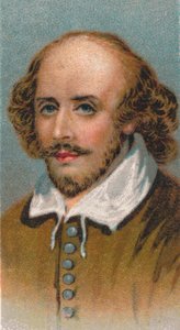 William Shakespeare 1564-1616, englischer Dichter und Dramatiker, 1924