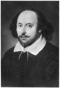 William Shakespeare, englischer Dramatiker, 19. Jahrhundert von Unbekannt