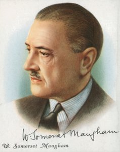 William Somerset Maugham, britischer Autor von Romanen, Theaterstücken und Kurzgeschichten, 1927 von Unbekannt
