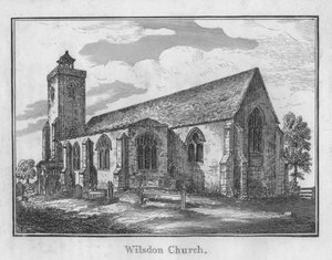 Wilsdon Kirche, ca. 1792