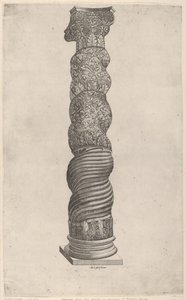 Windende Säule aus dem Petersdom, Rom von Unbekannt