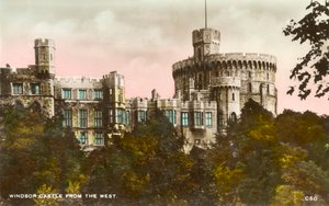 Schloss Windsor von Westen von Unbekannt