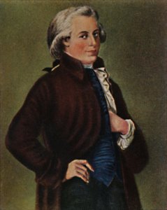 Wolfgang Amadeus Mozart 1756-1791 - Gemälde von Tischbein