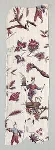 Holzschnittbedruckte Textilfragmente, ca. 1785 von Unbekannt