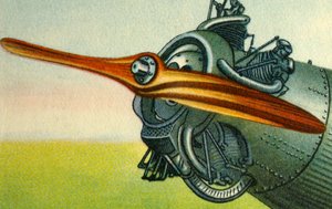 Holzflugzeugpropeller der Firma Hugo Heine Propeller-Werk, 1932 von Unbekannt