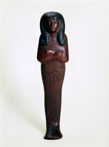 Holz-Ushabti-Figur von Mutry, altägyptisch, 16. oder 15. Jahrhundert v. Chr. von Unbekannt