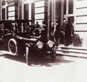 Woodrow Wilson und König Albert I., ca. 1914-1918 von Unbekannt