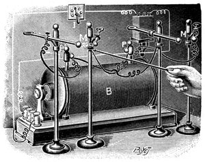 Arbeit von Marie und Pierre Curie, 1904
