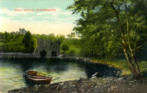 Wray Castle, Claife, Lancashire, frühes 20. Jahrhundert