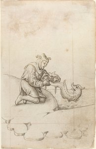 Du bindest einem Delfin den Schwanz [fol. 17 recto], ca. 1512-1515 von Unbekannt